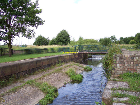 Photo 6"x4" The Old Double Lock on the Sankey Canal Blackbrook\/SJ5496 c2010