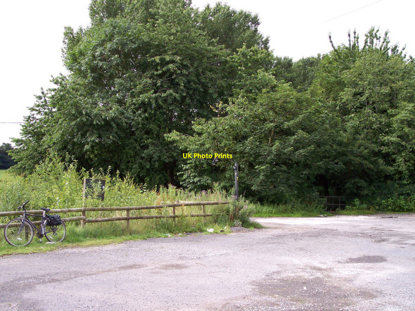 Photo 6"x4" Signage at site of Newton Lock in Sankey Valley Park Haydock c2010