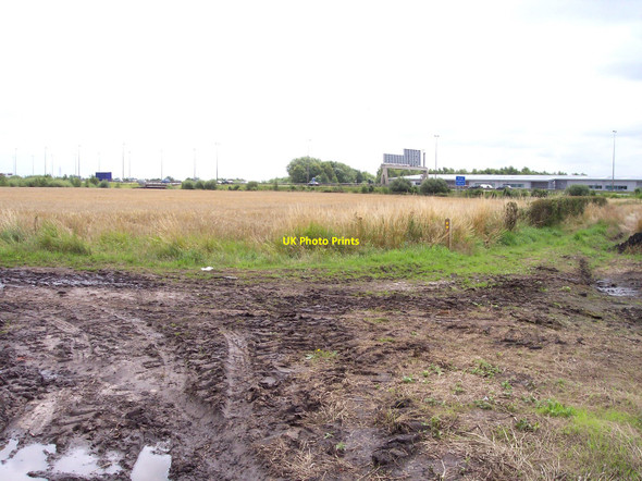 Photo 6"x4" Marker posts near Causeway Bridges Farm Gemini c2010
