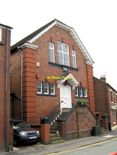 Photo 6"x4" Building on Wharf Road Biddulph c2010