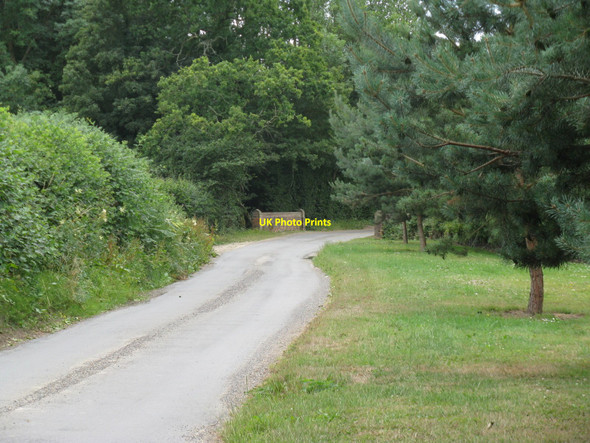 Photo 6"x4" Bridge carrying Pump Lane over Framfield Stream Eason's Green c2010