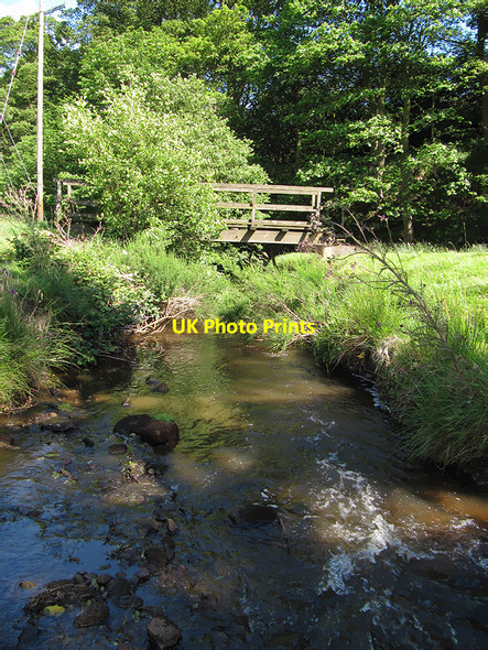 Photo 6"x4" Footbridge over the Esk Westerdale\/NZ6605 c2010