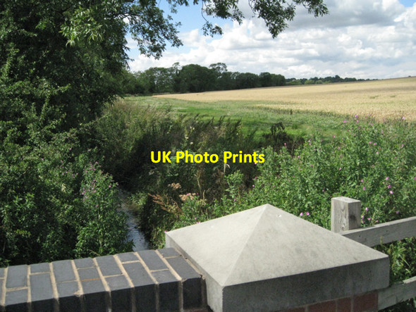 Photo 6"x4" Sherbourne Brook above Luscombe Farm Culvert Heath End\/SP2360 c2010