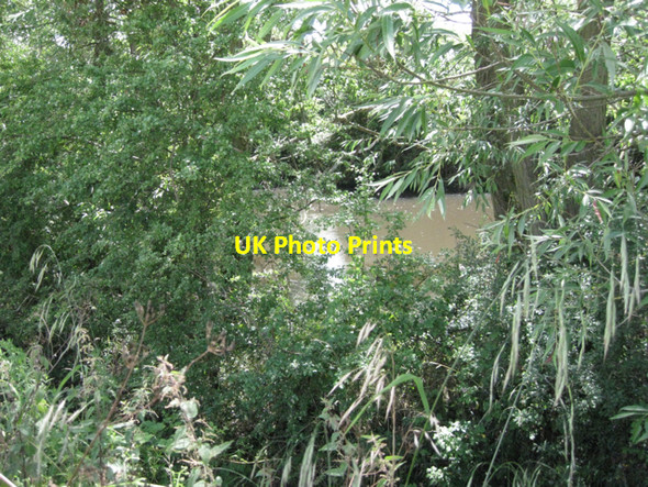 Photo 6"x4" Reservoir south of Sherbourne Brook Heath End\/SP2360 c2010