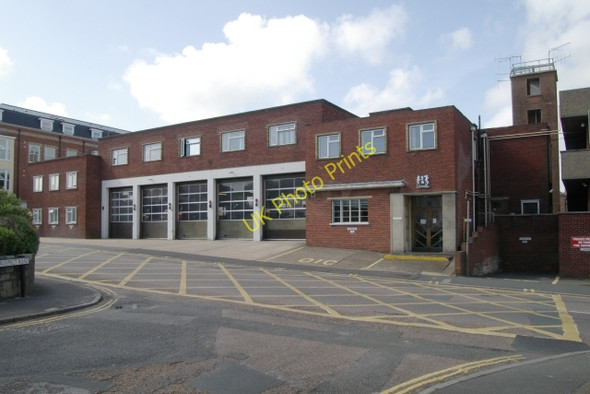 Photo 6"x4" Newport fire station Newport\/SZ4988 c2009