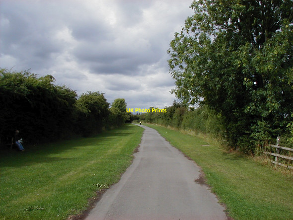 Photo 6"x4" Derby Canal looking North towards Boulton Lane Shelton Lock c2010