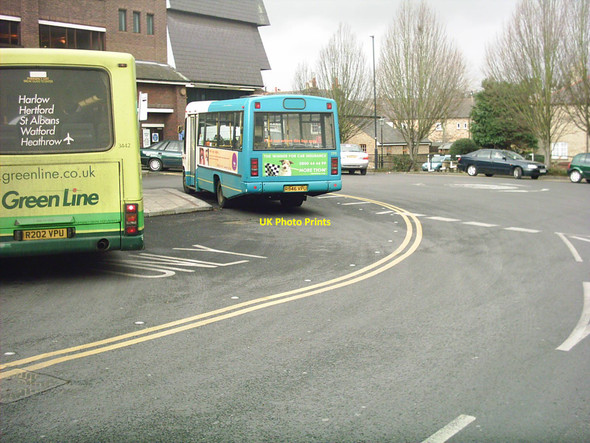 Photo 6"x4" Hertford bus station Hertford c2005