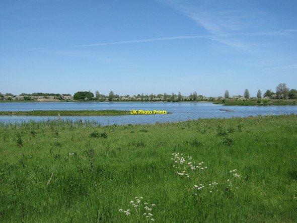 Photo 6"x4" Moore Lake, Fen Drayton Lakes RSPB reserve Fen Drayton c2010