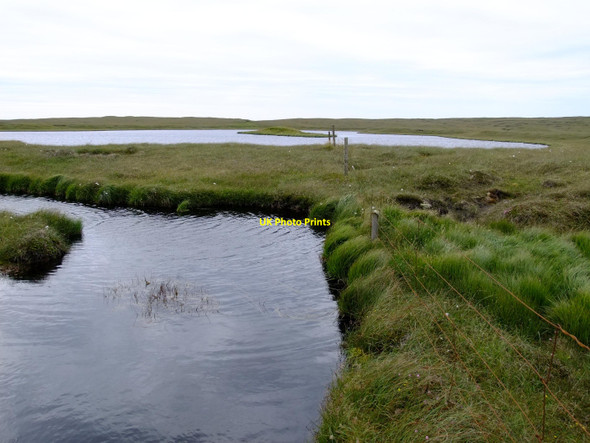 Photo 6"x4" Gossa Waters from the east Hamnavoe\/HU2380 c2010