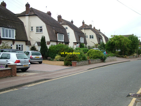 Photo 6"x4" Houses in Walton Road, Ware Ware\/TL3614 c2010