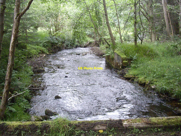Photo 6"x4" Downstream Kirkney Water Kirkney c2010