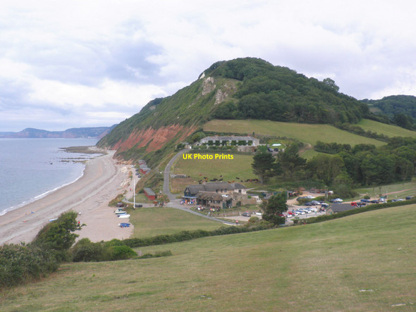 Photo 6"x4" Branscombe Mouth Vicarage c2010