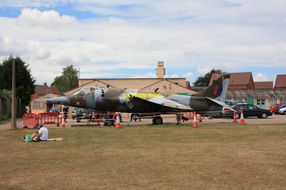 Photo 6"x4" Harrier Jump Jet, Bletchley Park Bletchley\/SP8634 c2010