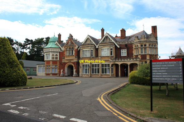 Photo 6"x4" Bletchley Park Mansion Bletchley\/SP8634 c2010