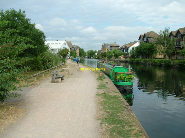 Photo 6"x4" River Lea Navigation in Ware Ware\/TL3614 c2010