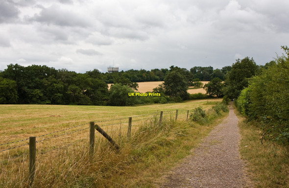 Photo 6"x4" Footpath Across Ferny Hill Farm Cockfosters c2010