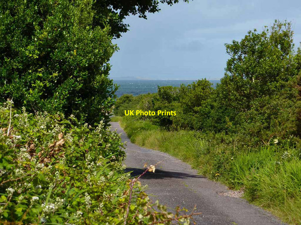 Photo 6"x4" Road to Derrymore Strand Camp\/Q6909 c2010