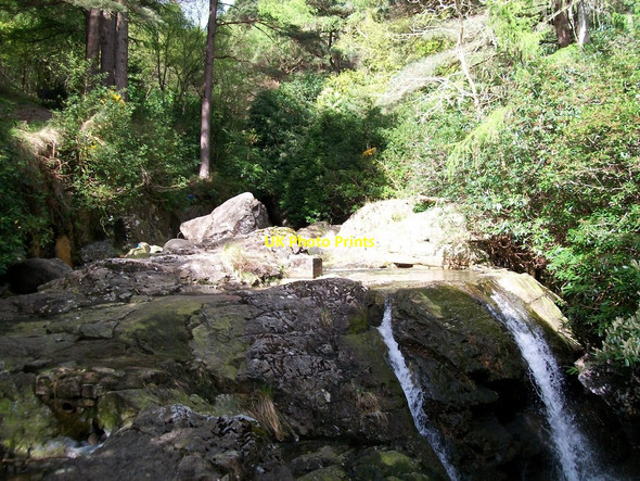 Photo 6"x4" Top of the falls below Craignagore Bridge Newcastle\/J3732 c2010