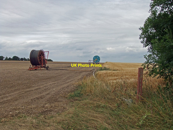 Photo 6"x4" Irrigation Equipment near Bonby Top Farm Bonby c2010