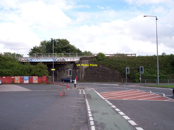 Photo 6"x4" A quiet moment at Wigan's bottleneck Wigan c2010