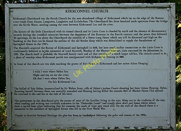 Photo 6"x4" History of Kirkconnel Burnfoot\/NY2574 c2009