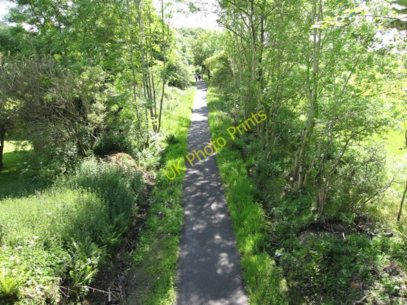 Photo 6"x4" Old railway line path Benderloch\/NM9038 c2009
