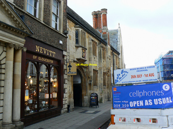 Photo 6"x4" St Mary de Crypt Grammar School, Southgate Street, Gloucester Gloucester c2010