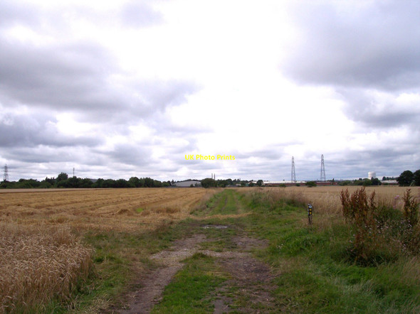 Photo 6"x4" Bridleway and path cross near Abbotsfield Farm Sutton\/SJ5393 c2010