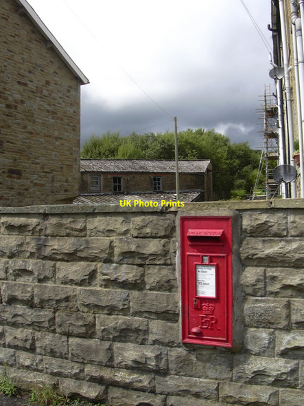 Photo 6"x4" Post Box, Carr Hall Street, Haslingden, Lancashire Haslingden c2010