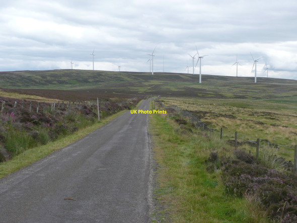 Photo 6"x4" Heading for Drumderg Wind Farm Netherton\/NO1452 c2010