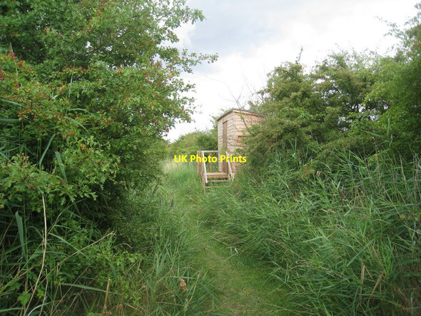 Photo 6"x4" New hide, Barrow Haven Reedbed Nature Reserve Barton-Upon-Humber c2010