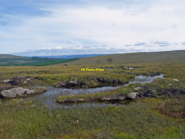Photo 6"x4" Moorland pools, Druim a' Chathair Dalchreichart c2010
