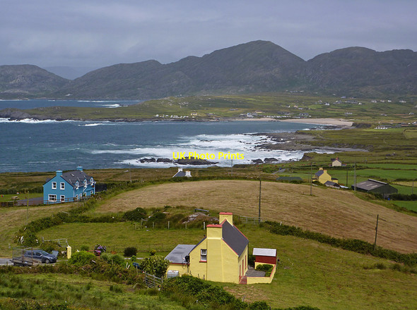 Photo 6"x4" Farmland near Ballydonegan Allihies c2010