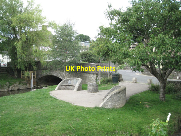 Photo 6"x4" Village green, Harbertonford Harbertonford c2010