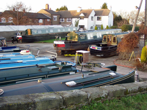 Photo 6"x4" Great Haywood Junction, Staffordshire - Anglo-Welsh Marina Great Haywood c2008