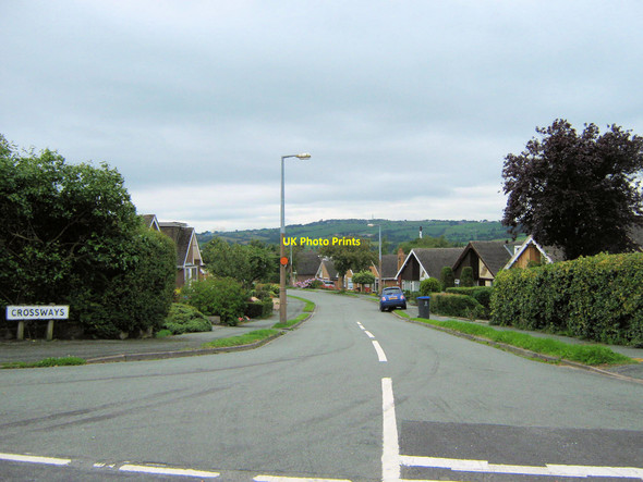 Photo 6"x4" Looking down Crossways Biddulph c2010