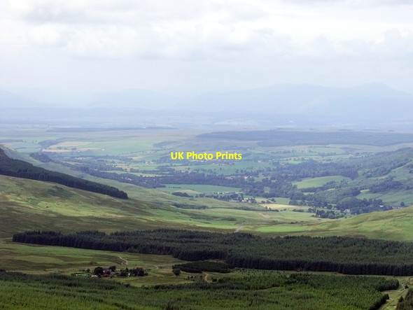 Photo 6"x4" Valley of the Endrick Fintry\/NS6186 c2010