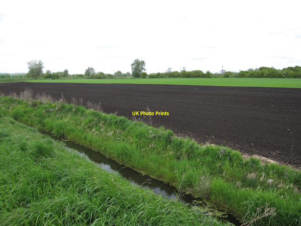 Photo 6"x4" Field by the River Lark West Row c2010