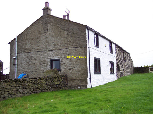Photo 6"x4" Bowlsworth Dyke cottages Trawden c2010