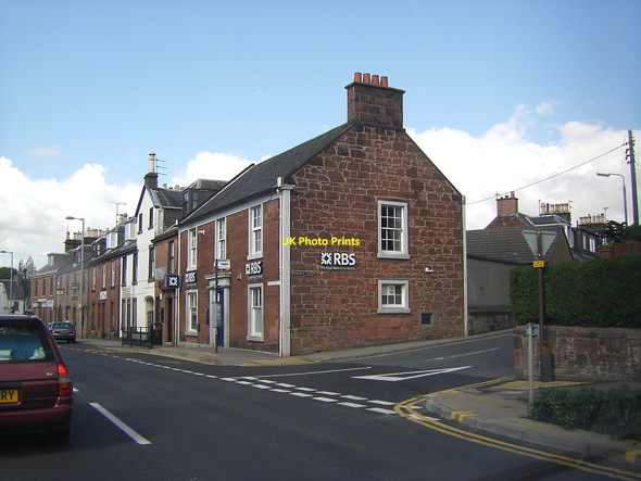 Photo 6"x4" Royal Bank of Scotland, Mauchline Mauchline c2010