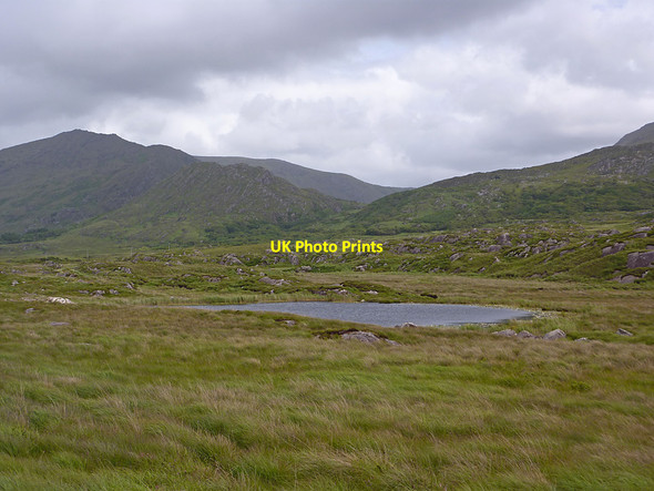 Photo 6"x4" Moorland lough, Barrees Ardgroom c2010