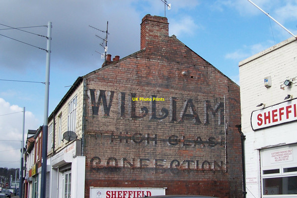 Photo 6"x4" Writing on the wall, Catch Bar Lane, Hillsborough, Sheffield Hillsborough\/SK3290 c2010
