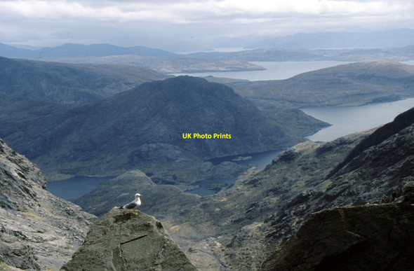 Photo 6"x4" Looking down An Gharbh-choire Sg\u00f9rr Alasdair c1993