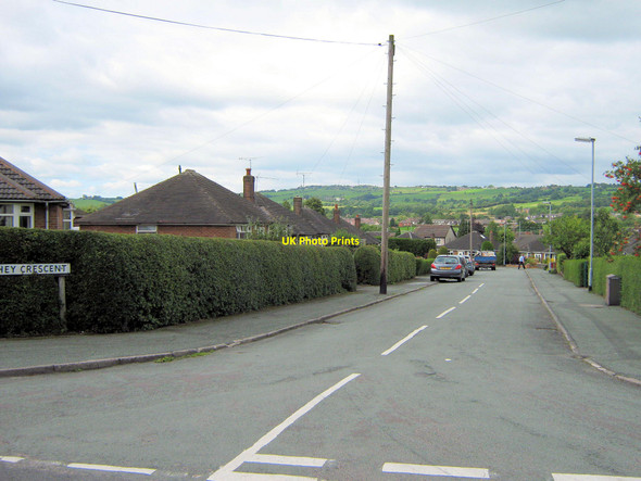 Photo 6"x4" Ox-Hey Crescent Biddulph c2010