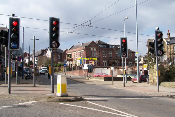Photo 6"x4" Middlewood Road Traffic Lights, Hillsborough, Sheffield Hillsborough\/SK3290 c2010