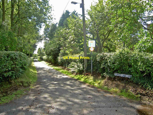Photo 6"x4" The Promised Land (Lane) must be just down here? Rowton\/SJ4464 c2010