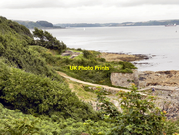 Photo 6"x4" Pendennis Head Falmouth c2010