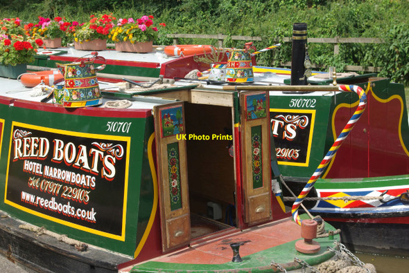 Photo 6"x4" Oak and Ash - Hatton Locks Haseley c2010