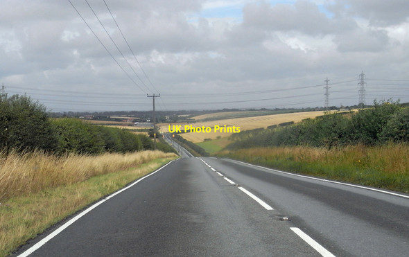 Photo 6"x4" The B1206 towards Barrow Upon Humber Burnham\/TA0517 c2010