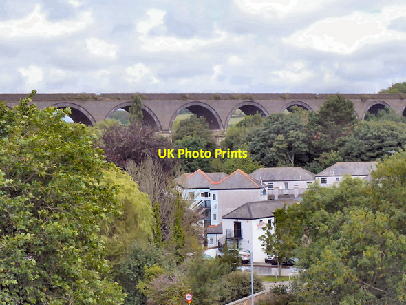 Photo 6"x4" Truro Railway Viaduct Truro c2010